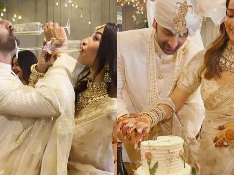 Ranbir and Alia Wedding: रणबीर की हुई आलिया, शादी में बिखरे कई रंग