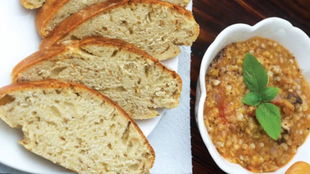 Lentil Soup with Whole Wheat Bread