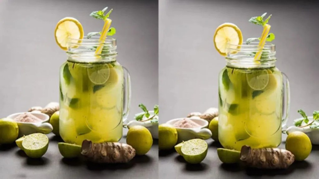 Lemon and Mint Water