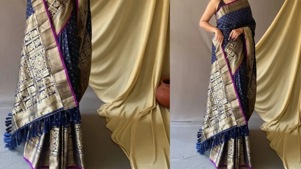 Silk Saree Style